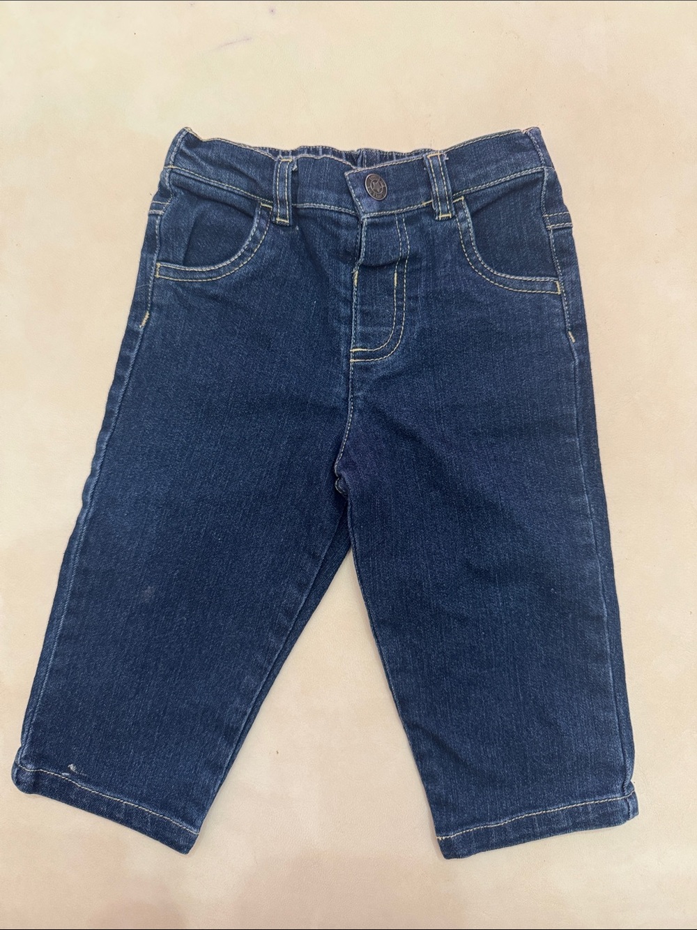Children's Dark Blue Denim Jeans - Brand Unknown